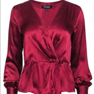 Intermix Nailia Silk Wrap Top